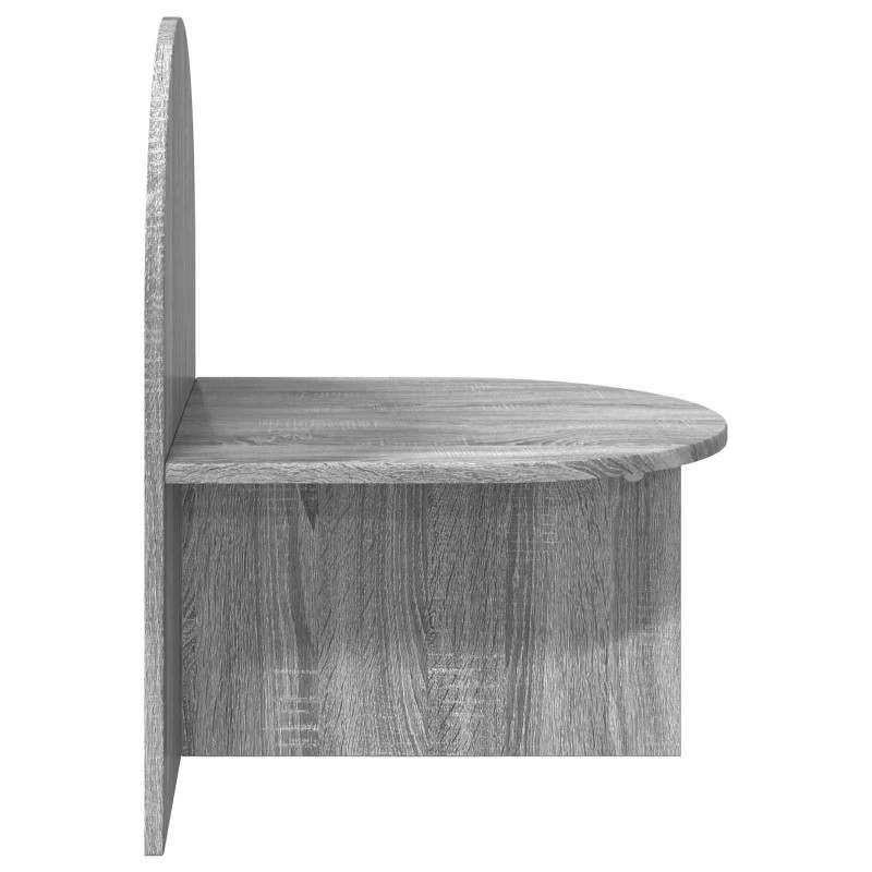 Stolik nocny Szary Sonoma 48 x 49 x 65 cm Drewno inżynieryjne