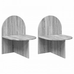 Stolik nocny 2 pcs Szary Sonoma 48 x 49 x 65 cm