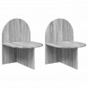 Stolik nocny 2 pcs Szary Sonoma 48 x 49 x 65 cm