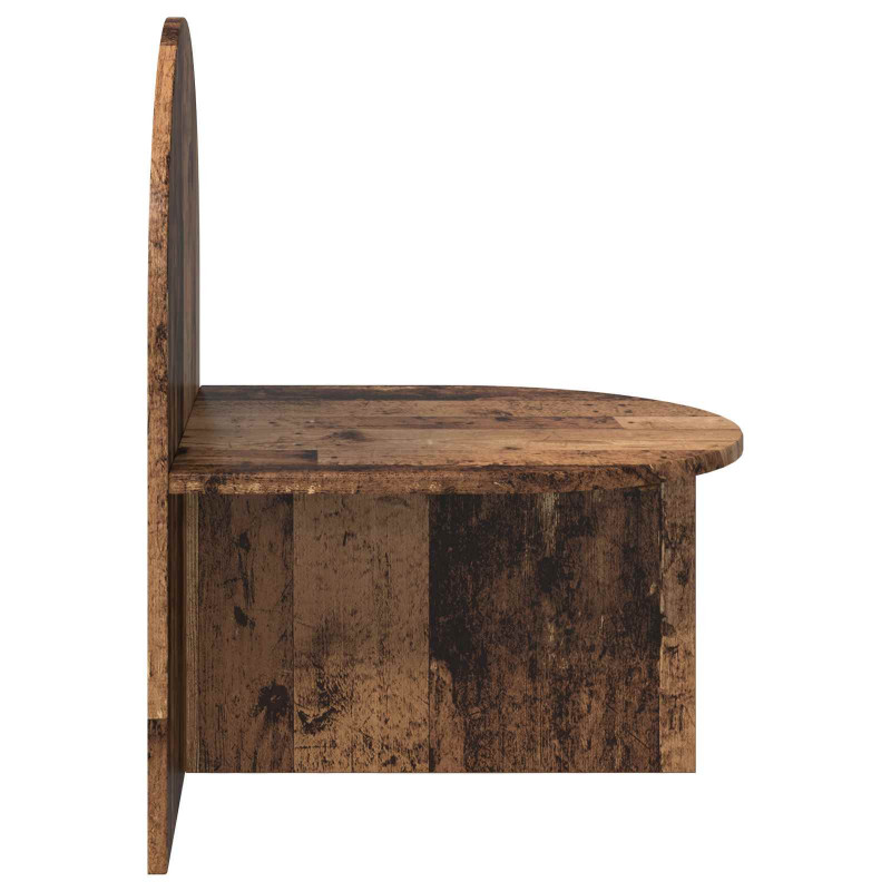 Stolik nocny Stare drewno 48 x 49 x 65 cm Drewno inżynieryjne