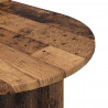 Stolik nocny 2 pcs Stare drewno 48 x 49 x 65 cm