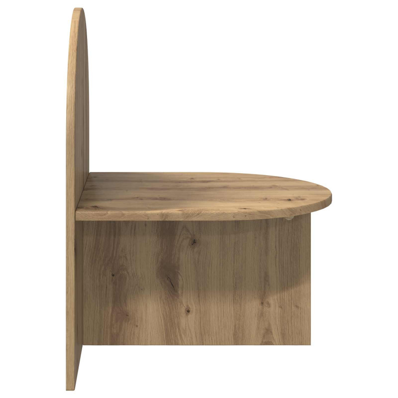 Stolik nocny Dąb artisan 48 x 49 x 65 cm Drewno inżynieryjne