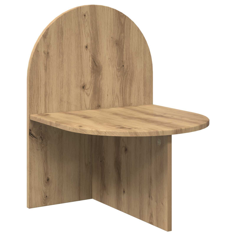 Stolik nocny 2 pcs Dąb artisan 48 x 49 x 65 cm