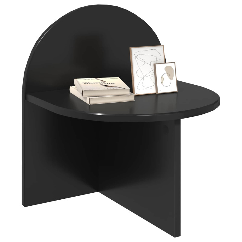 Stolik nocny 2 pcs Czarny dąb 40 x 35,5 x 45,5 cm