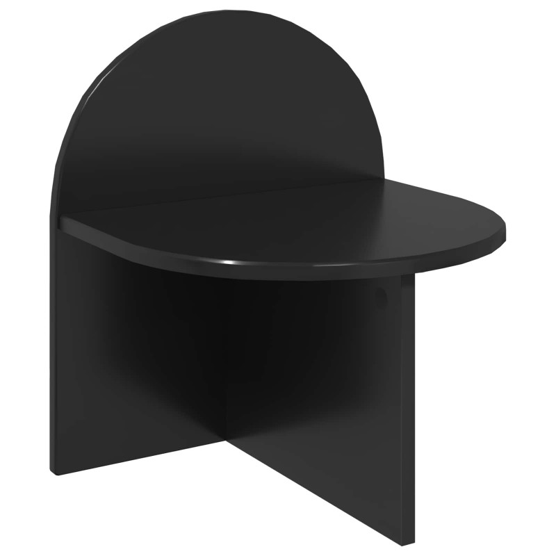 Stolik nocny 2 pcs Czarny dąb 40 x 35,5 x 45,5 cm