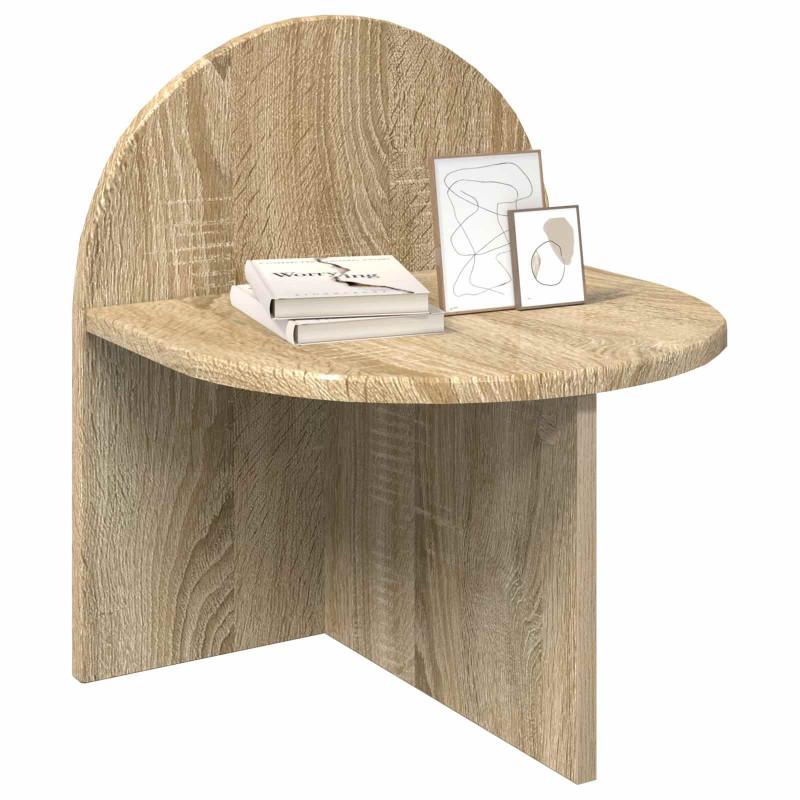 Stolik nocny dąb Sonoma 40 x 35,5 x 45,5 cm Drewno inżynieryjne