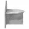 Stolik nocny Betonowy szary 40 x 35,5 x 45,5 cm