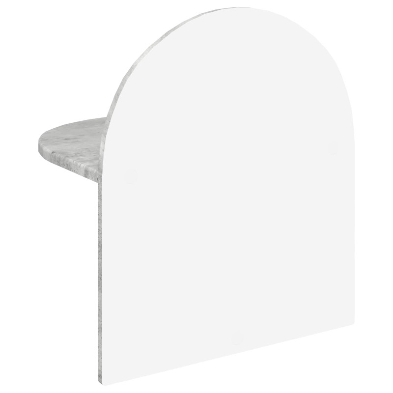 Stolik nocny Betonowy szary 40 x 35,5 x 45,5 cm