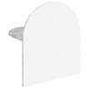Stolik nocny Betonowy szary 40 x 35,5 x 45,5 cm