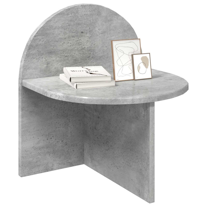 Stolik nocny 2 pcs Betonowy szary 40 x 35,5 x 45,5 cm