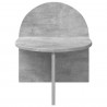 Stolik nocny 2 pcs Betonowy szary 40 x 35,5 x 45,5 cm