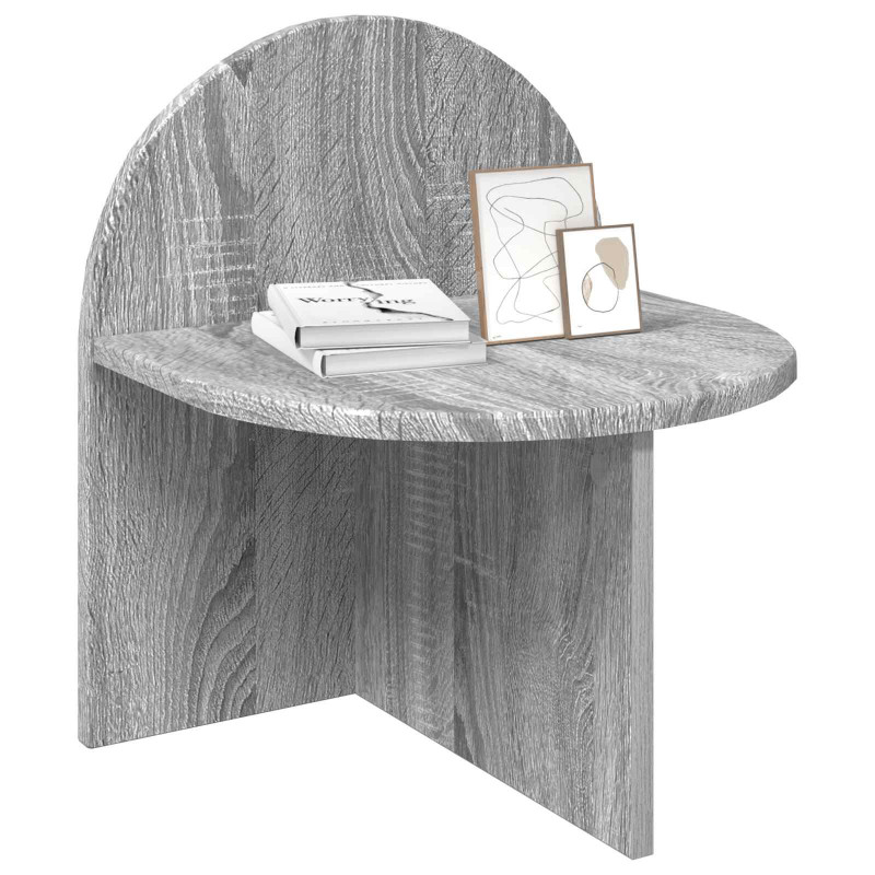 Stolik nocny Szary Sonoma 40 x 35,5 x 45,5 cm