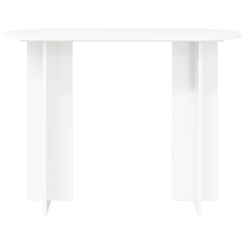 Konsola Biały 100 x 39,5 x 75 cm Drewno inżynieryjne