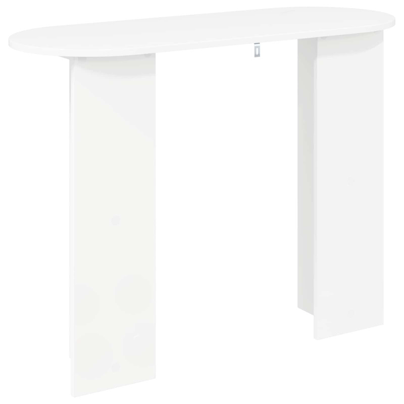 Konsola Biały 100 x 39,5 x 75 cm Drewno inżynieryjne