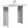 Konsola Betonowy szary 100 x 39,5 x 75 cm Drewno inżynieryjne