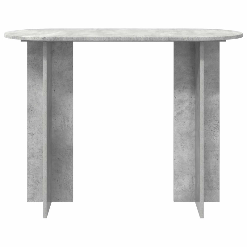 Konsola Betonowy szary 100 x 39,5 x 75 cm Drewno inżynieryjne
