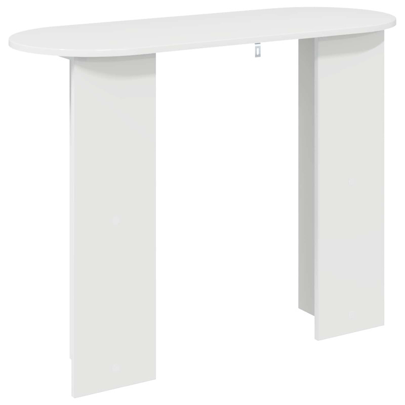 Konsola Biały wysoki połysk 100 x 39,5 x 75 cm