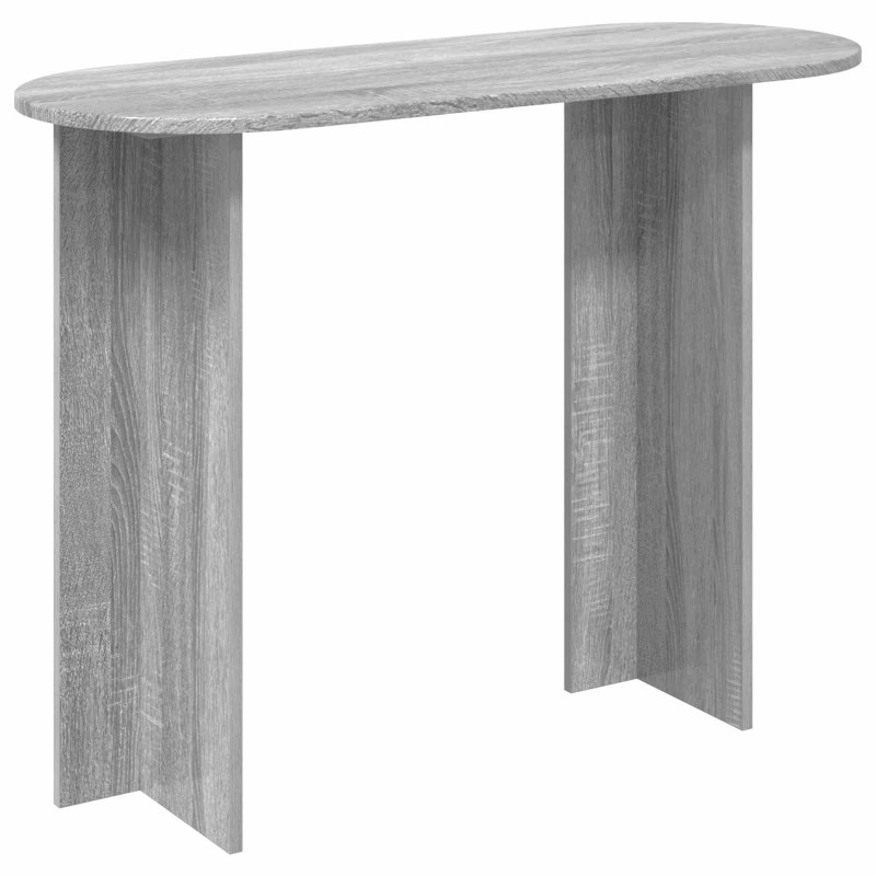 Konsola Szary Sonoma 100 x 39,5 x 75 cm Drewno inżynieryjne