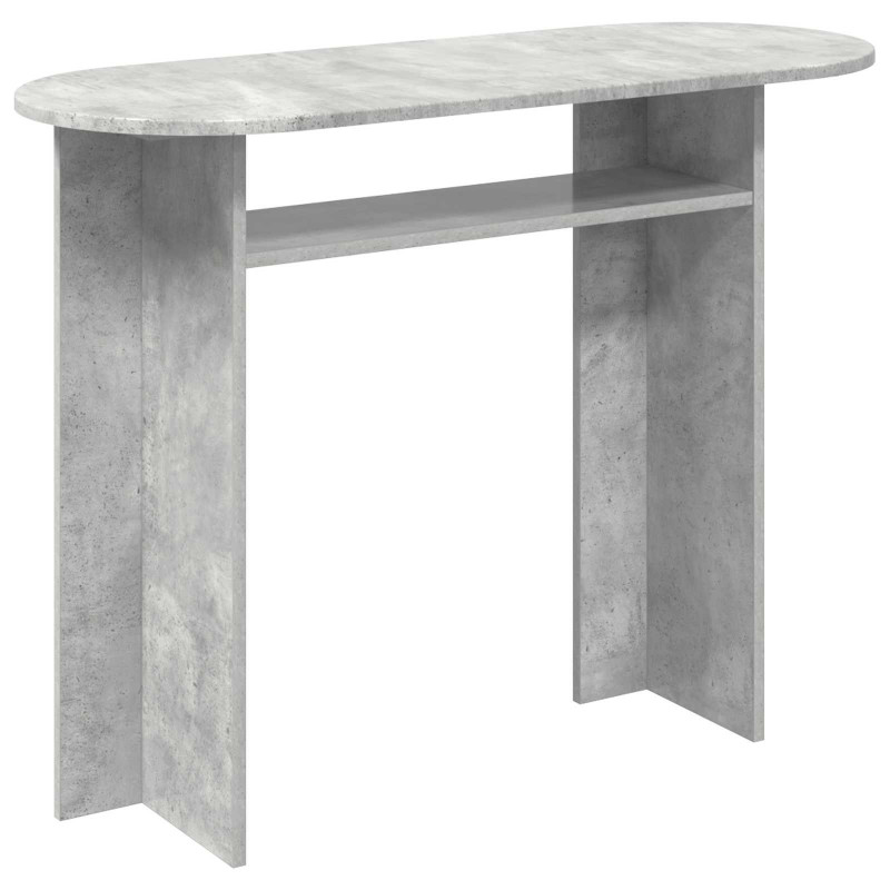 Konsola Betonowy szary 100 x 39,5 x 75 cm Drewno inżynieryjne