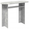 Konsola Betonowy szary 100 x 39,5 x 75 cm Drewno inżynieryjne