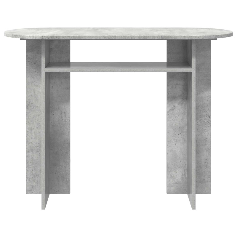 Konsola Betonowy szary 100 x 39,5 x 75 cm Drewno inżynieryjne