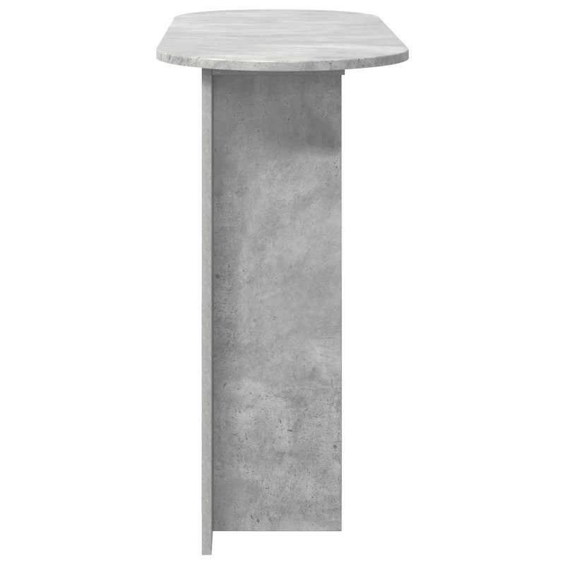 Konsola Betonowy szary 100 x 39,5 x 75 cm Drewno inżynieryjne
