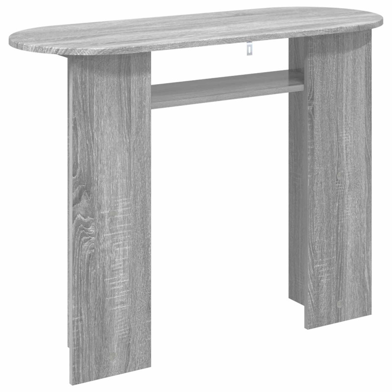 Konsola Szary Sonoma 100 x 39,5 x 75 cm Drewno inżynieryjne