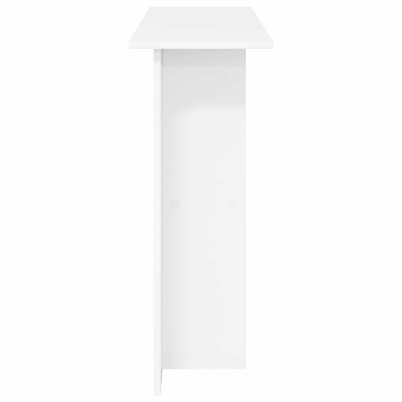Konsola Biały 100 x 30 x 75 cm Drewno inżynieryjne