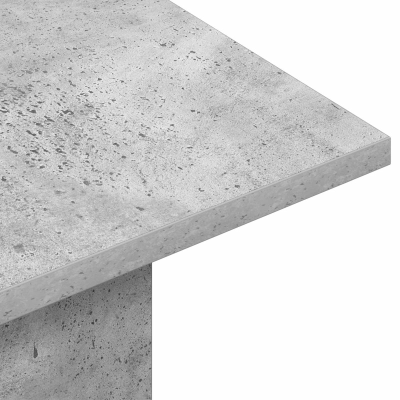 Konsola Betonowy szary 100 x 30 x 75 cm Drewno inżynieryjne