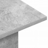 Konsola Betonowy szary 100 x 30 x 75 cm Drewno inżynieryjne