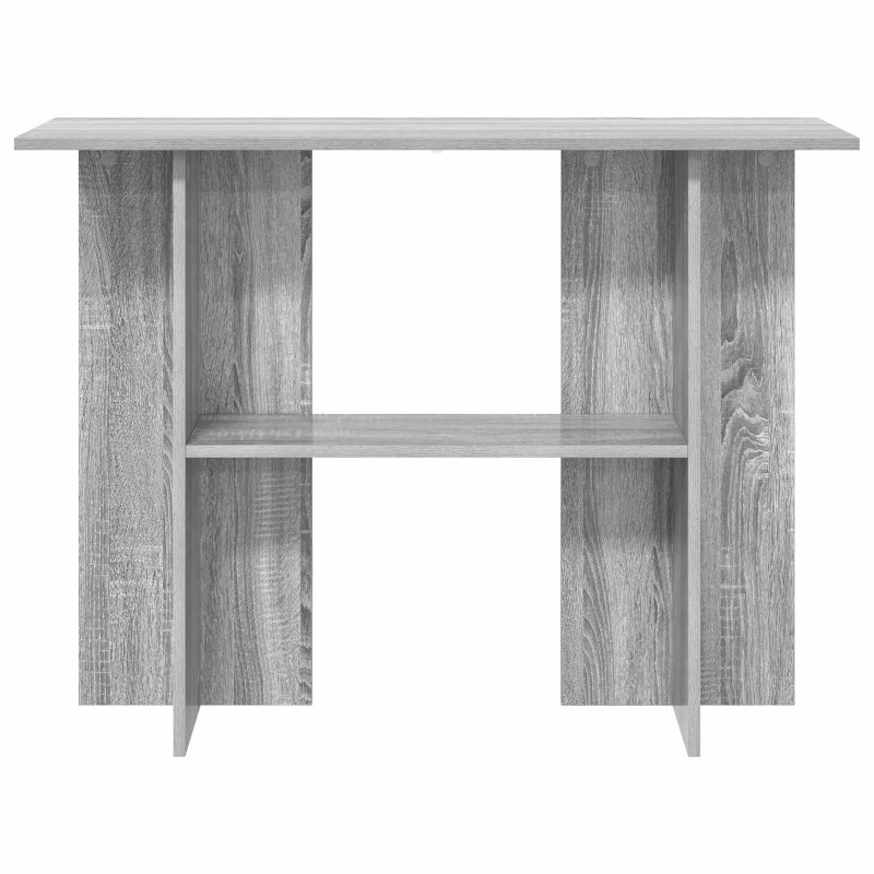 Konsola Szary Sonoma 100 x 30 x 75 cm Drewno inżynieryjne