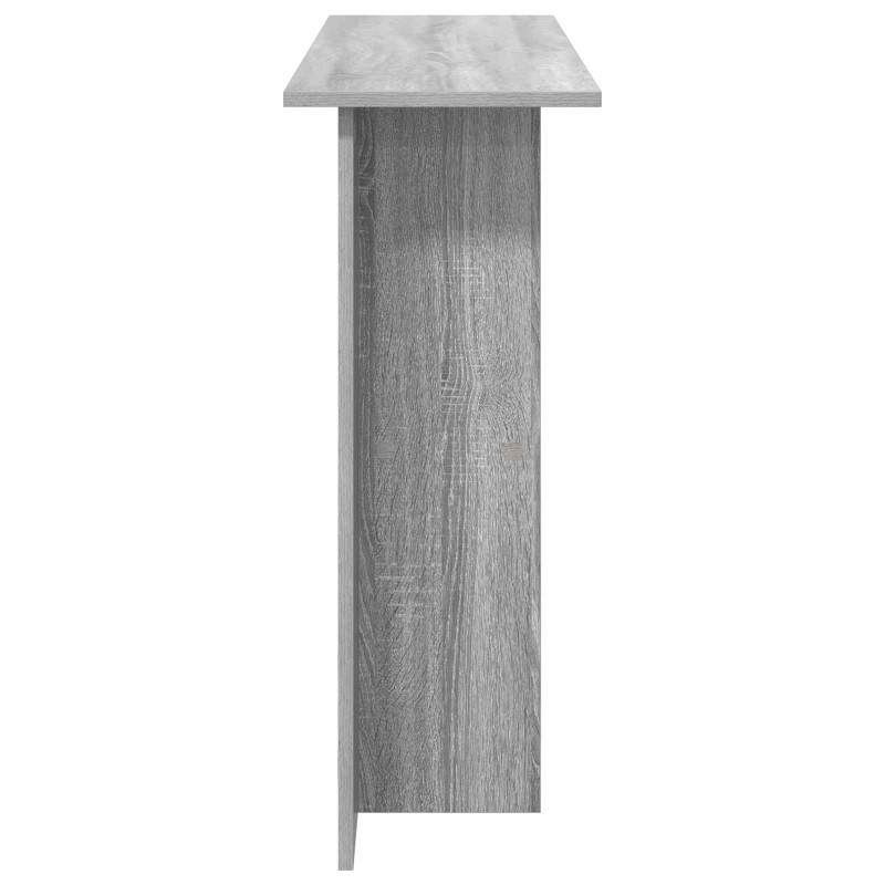 Konsola Szary Sonoma 100 x 30 x 75 cm Drewno inżynieryjne
