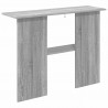 Konsola Szary Sonoma 100 x 30 x 75 cm Drewno inżynieryjne