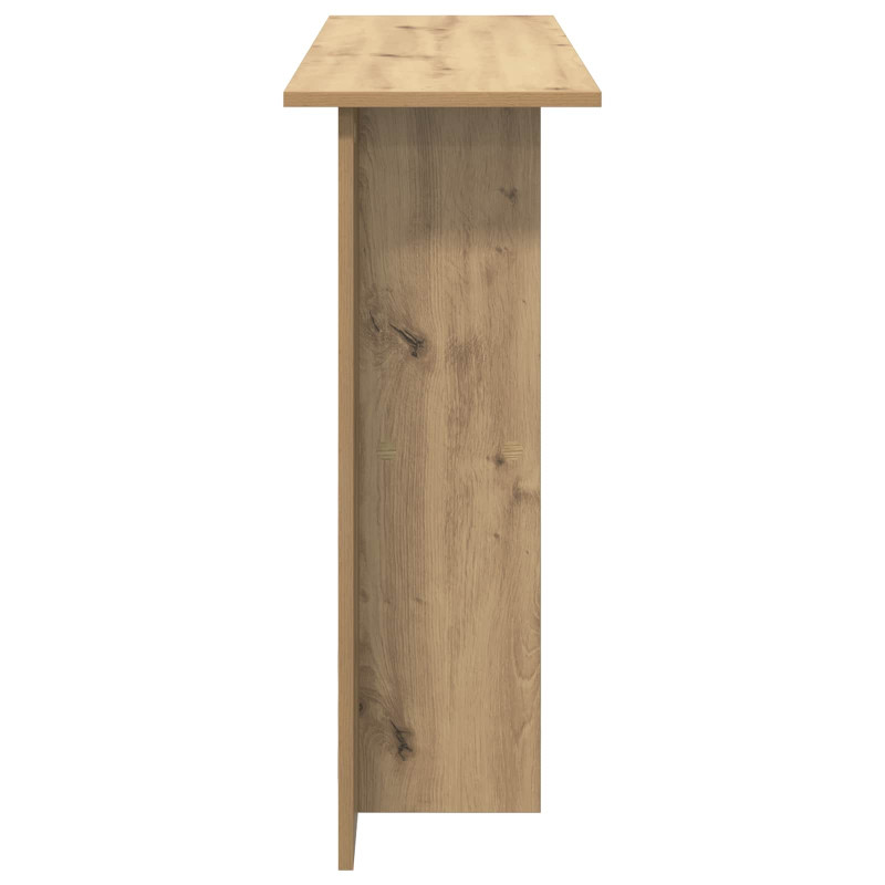 Konsola Dąb artisan 100 x 30 x 75 cm Drewno inżynieryjne
