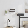 Półka wisząca z półką 4 pcs Różowy 6 x 10,8 x 6,6 cm