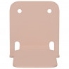 Półka wisząca z półką 4 pcs Różowy 6 x 10,8 x 6,6 cm