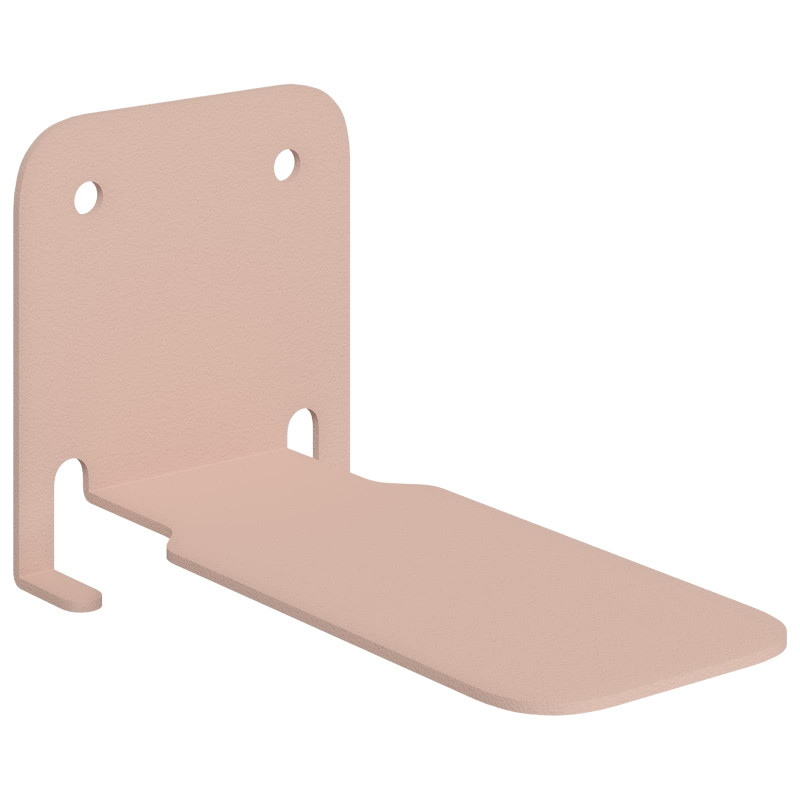 Półka wisząca z półką 8 pcs Różowy 6 x 10,8 x 6,6 cm