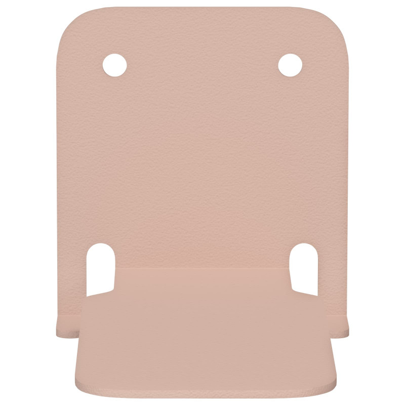 Półka wisząca z półką 24 pcs Różowy 6 x 10,8 x 6,6 cm