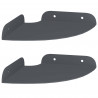Półka wisząca z półką 2 pcs Antracyt 15 x 15 x 2 cm