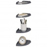 Półka wisząca z półką 4 pcs Antracyt 15 x 15 x 2 cm