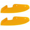 Półka wisząca z półką 2 pcs Musztardowy Żółty 15 x 15 x 2 cm