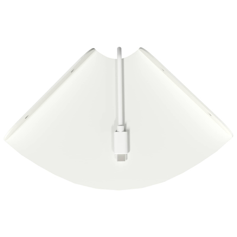 Półka wisząca z półką 2 pcs Biały 15 x 15 x 2 cm