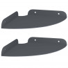 Półka wisząca z półką 2 pcs Antracyt 18 x 18 x 2 cm