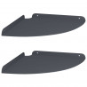 Półka wisząca z półką 2 pcs Antracyt 30 x 30 x 2 cm