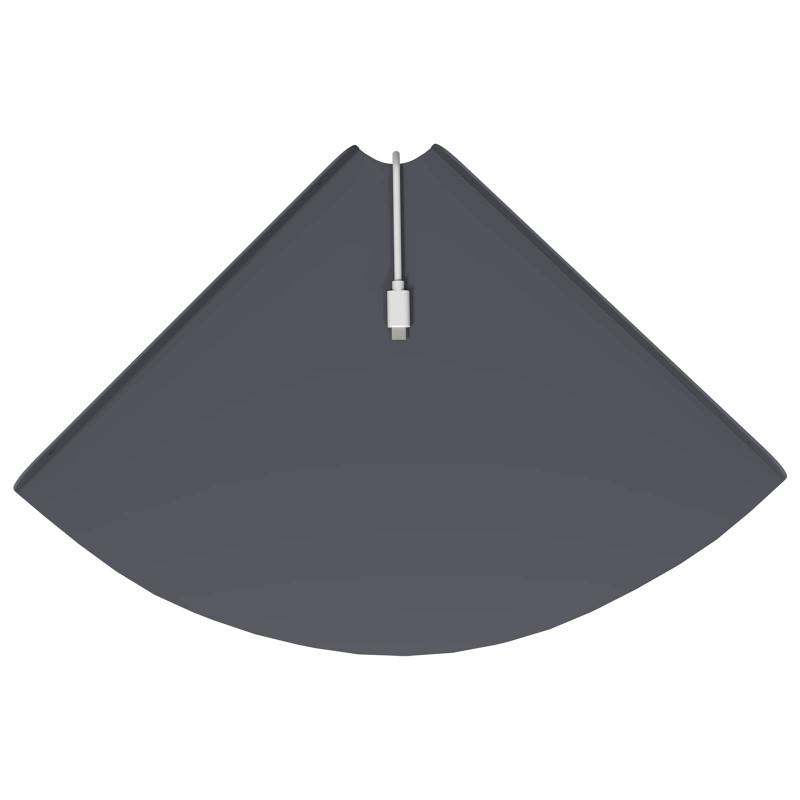 Półka wisząca z półką 2 pcs Antracyt 30 x 30 x 2 cm