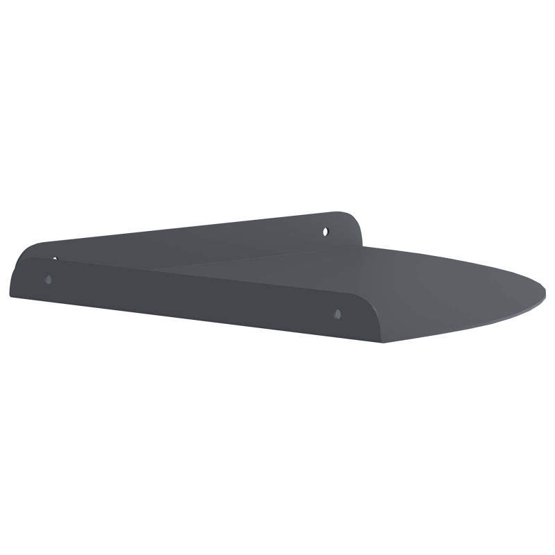 Półka wisząca z półką 4 pcs Antracyt 30 x 30 x 2 cm