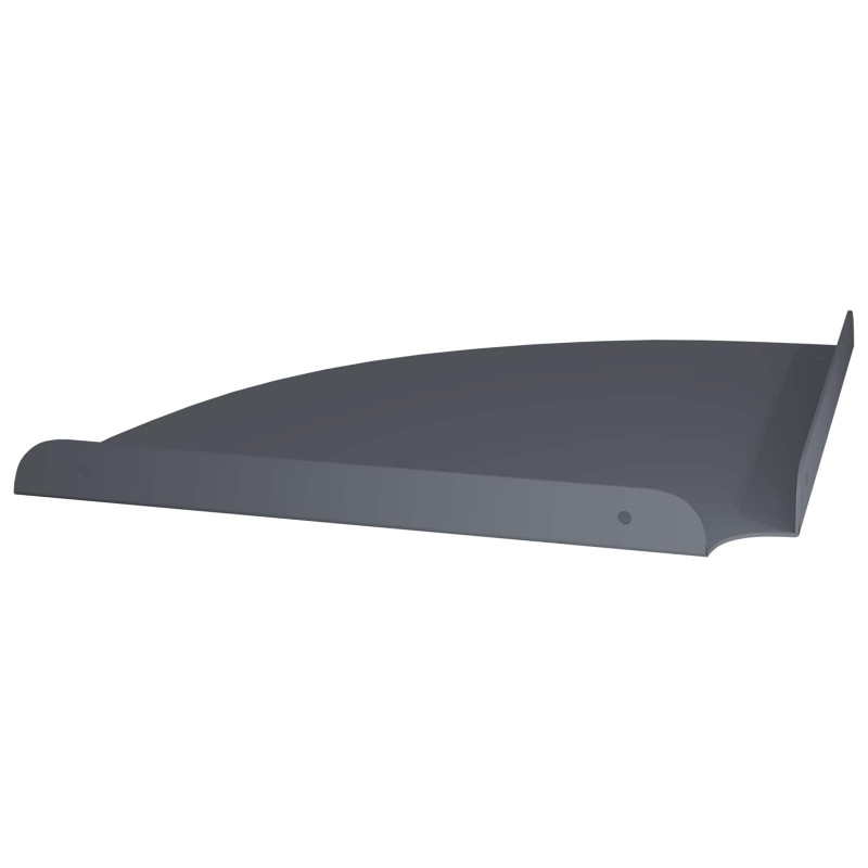 Półka wisząca z półką 4 pcs Antracyt 30 x 30 x 2 cm