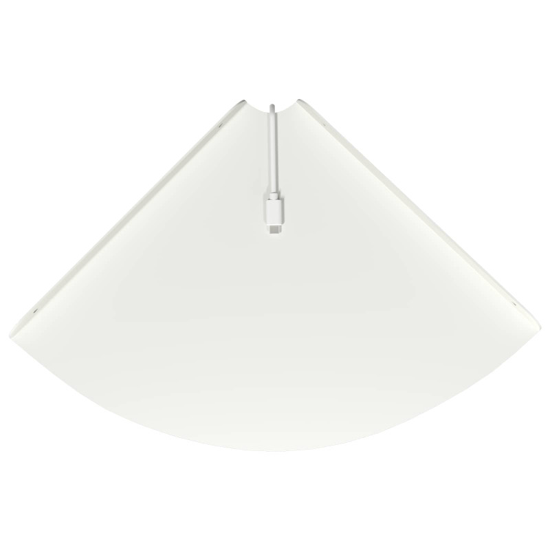 Półka wisząca z półką 2 pcs Biały 30 x 30 x 2 cm