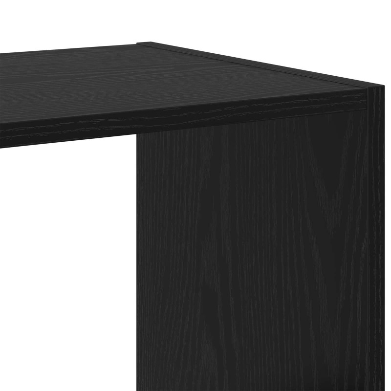 Półka na książki Czarny dąb 102 x 32 x 102 cm