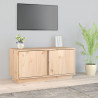 Szafka pod telewizor, 80x35x40,5 cm, lite drewno sosnowe